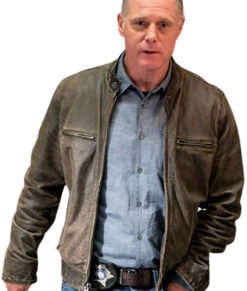 Chicago P.D Hank Voight Distressed Leather Jacket