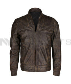 Chicago P.D Hank Voight Distressed Leather Jacket