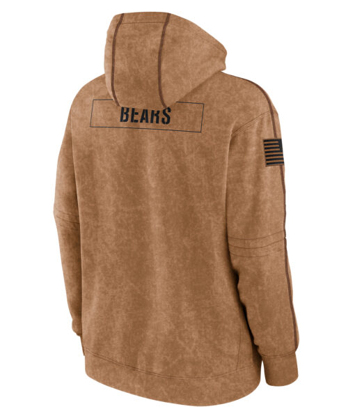 Chicago Pullover Brown Hoodie - Clearance Sale