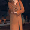Deborah Ann Woll Daredevil Born Again Karen Page Womens Brown Coat - Womens Brown Coat -