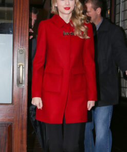 Detroit Taylor Red Wool Coat - Clearance Sale