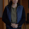 Hanako Greensmith Chicago Fire Violet Quilted Jacket