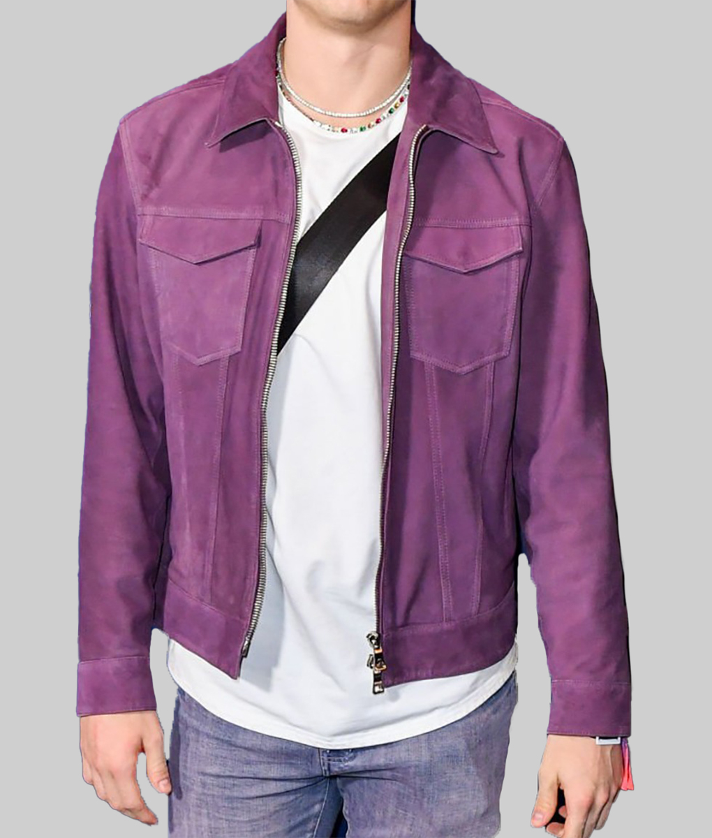 Super Bowl Joe Burrow Purple Jacket NYC Jackets