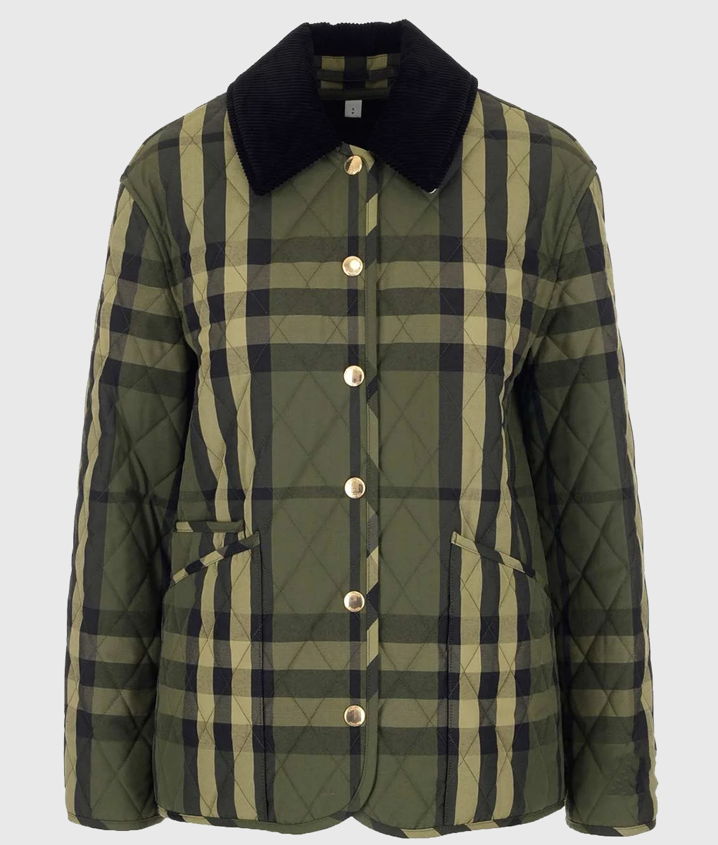 Kate Middleton Green Quilted Jacket | NYC Jackets