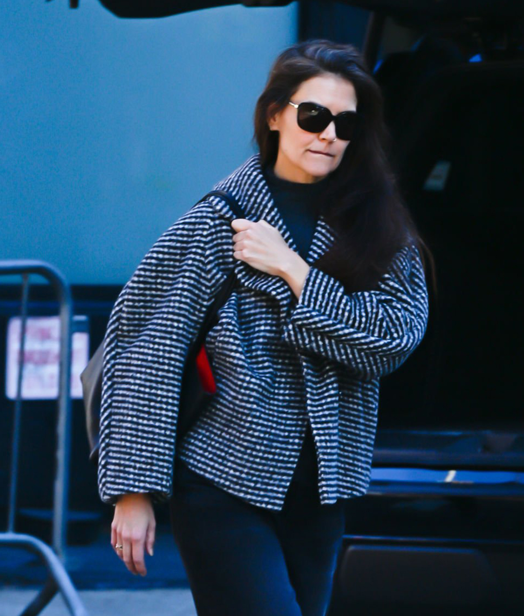 Katie Holmes Plaid Jacket - Katie Holmes Plaid Jacket - Women's Plaid Jacket