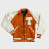 Longhorns Orange Varsity Jacket - Clearance Sale