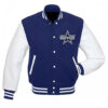 Mens Blue Star Varsity Jacket - Clearance Sale