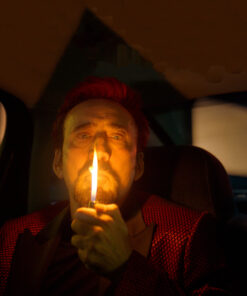 Nicolas Cage Sympathy For The Devil Mens Red Blazer - Mens Red Blazer - Front View