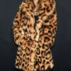 Paris Jackson Leopard Fur Coat