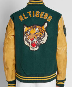 RL Tiger Green Varsity Jacket - Clearance Sale
