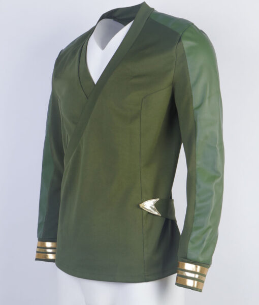 Star Terk Captain Pikes Green Tunic - Clearance Sale