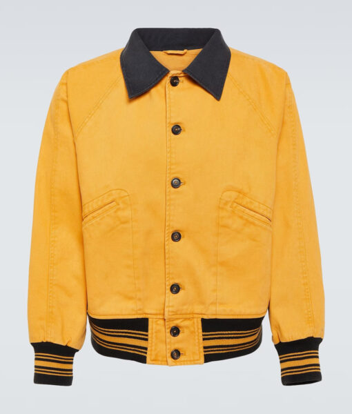 AJ McLean Good Morning America Mens Yellow Jacket - Mens Yellow Jacket - Front View3