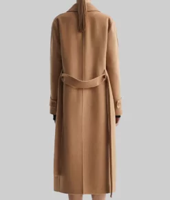 Amanda Holden Peach Wool Coat | NYC Jackets
