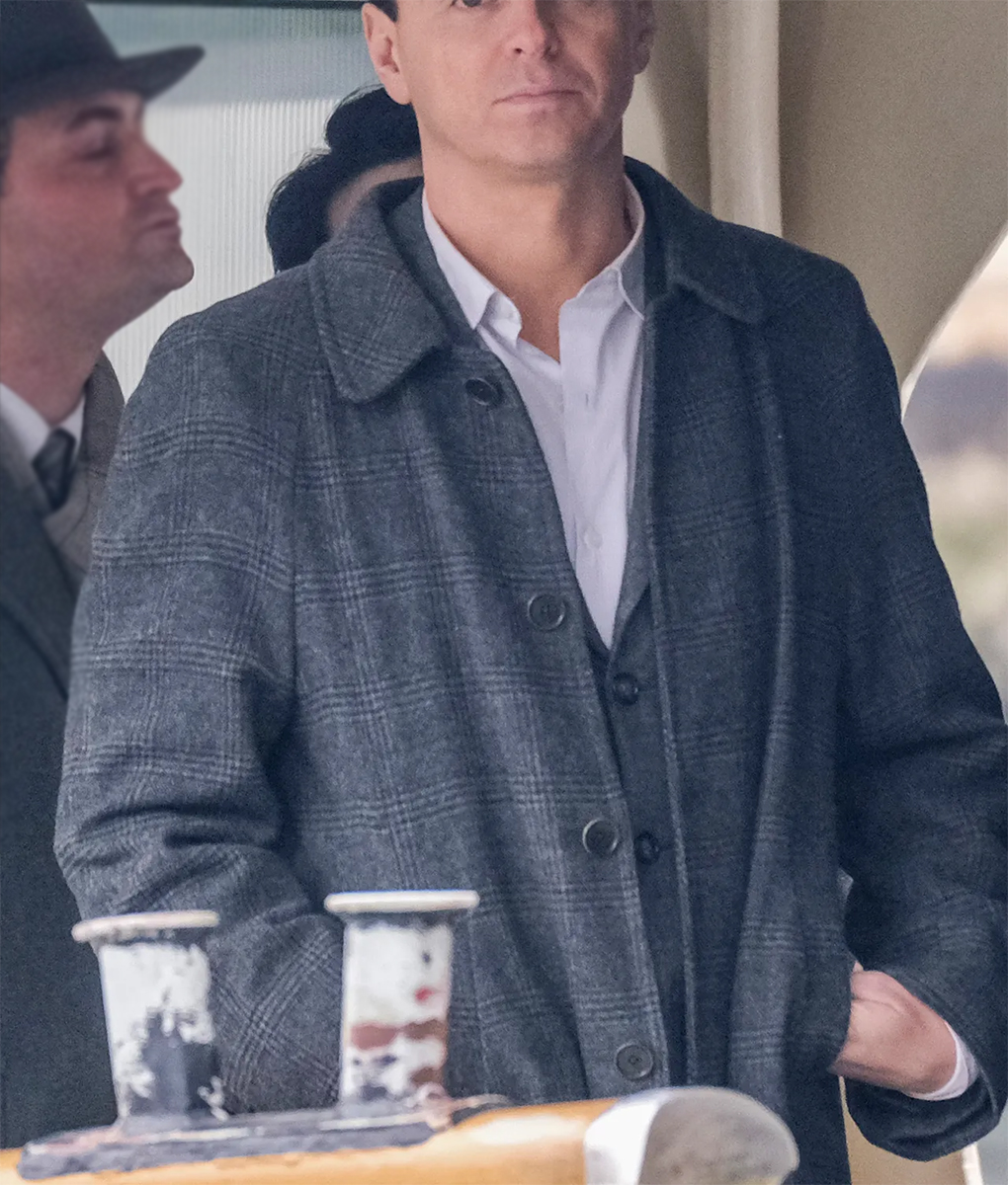 Andrew Scott Ripley Tom Ripley Grey Wool Coat | NYC Jackets