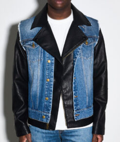 Austin Butler The Bikeriders Benny Mens Jacket - Mens Jacket - Front VIew
