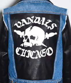 Austin Butler The Bikeriders Benny Mens Jacket - Mens Jacket - Back VIew