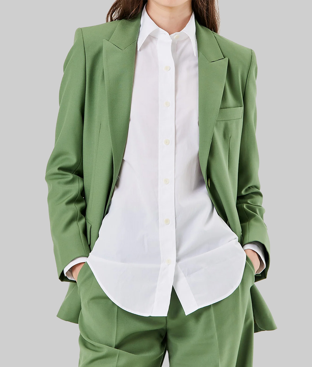 Cindy Crawford Green Blazer