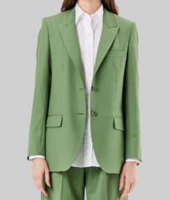 Cindy Crawford Green Blazer