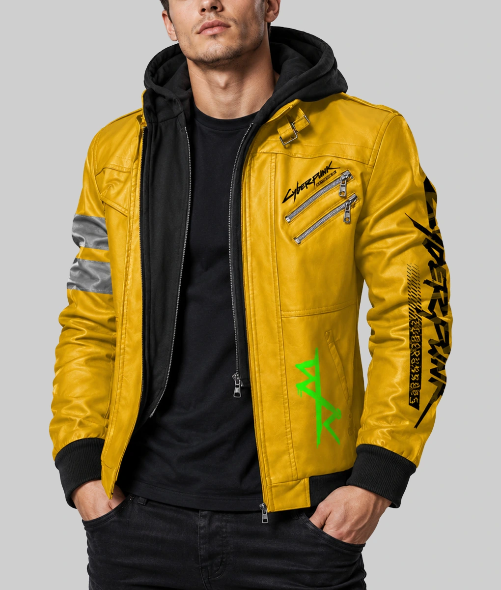 Edgerunners David Martinez Yellow Jacket-Front