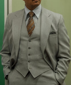 Terrence Howard Shirley Mens Grey Suit - Mens Grey Suit - fRONT View