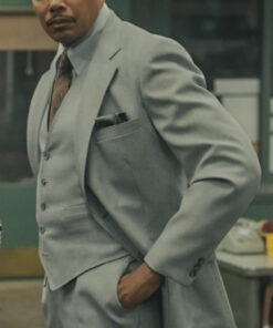 Terrence Howard Shirley Mens Grey Suit - Mens Grey Suit - sIDE vIEW