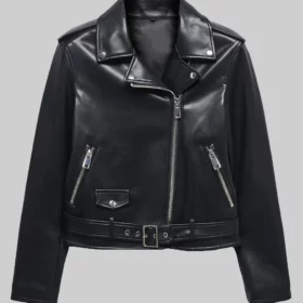 Zara Star Jacket Vintage ZARA Brown Leather Bomber Jacket (Honey