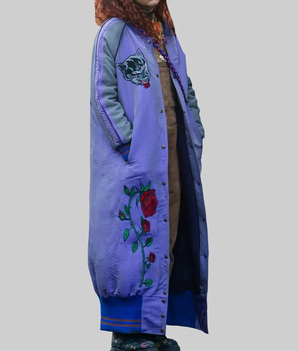 Dead Boy Detectives 2024 Crystal Palace Trench Coat-Side View
