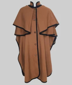 Emily In Paris Lily Collins Cape Coat-Generic