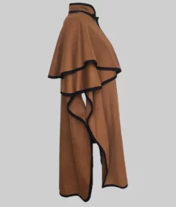 Emily In Paris Lily Collins Cape Coat-Generic