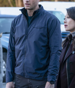 【新品未使用】本藍 Denim Tracker Jacket Denim Originals China Collar Track Top Women Lifestyle Jacket