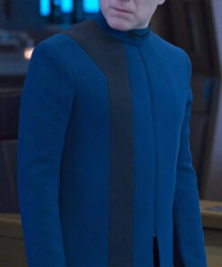 Lt. Cmdr. Paul Stamets Star Trek Discovery Blue Jacket - Lt. Cmdr. Paul Stamets Star Trek Discovery Blue Jacket - Front View3