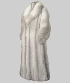 Ryan Gosling White Fur Coat