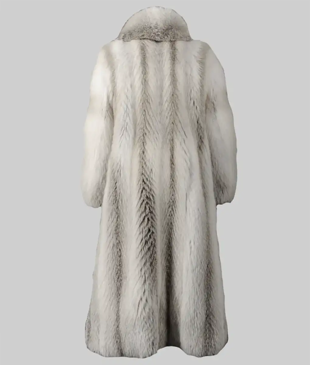 Ryan Gosling White Fur Coat