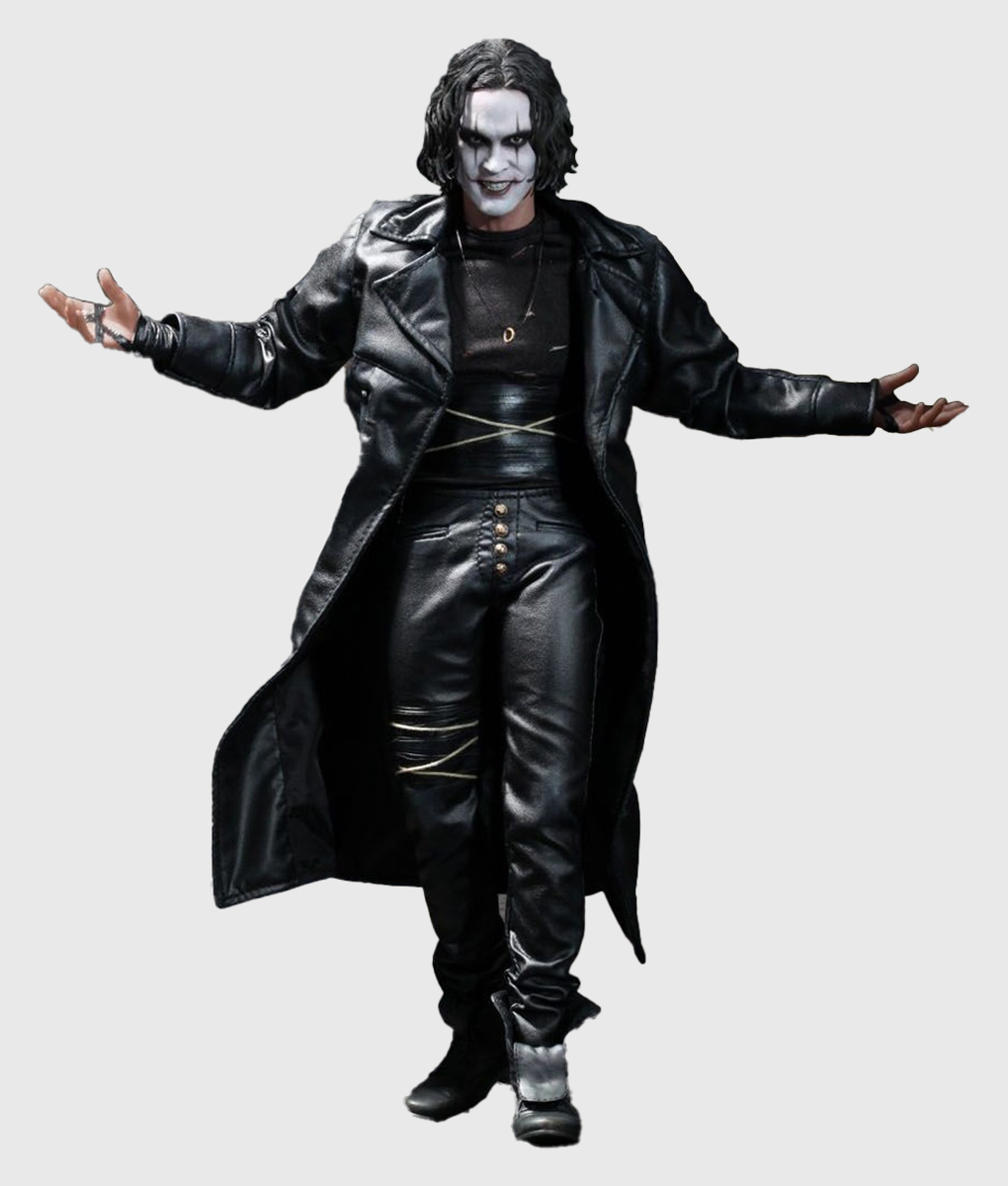 Eric The Crow Trench Coat - Brandon Lee Costume The Crow Trench Coat - Front VIew3