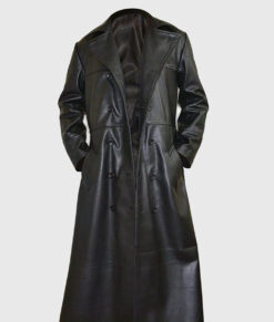 Eric The Crow Trench Coat - Brandon Lee Costume The Crow Trench Coat - Front VIew2