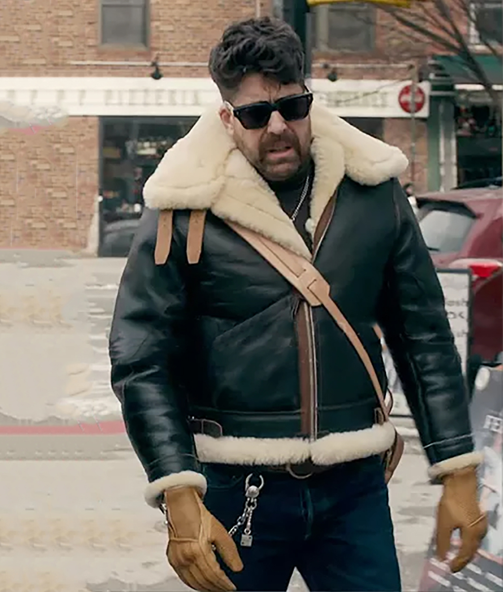 The Equalizer Adam Goldberg Brown Jacket