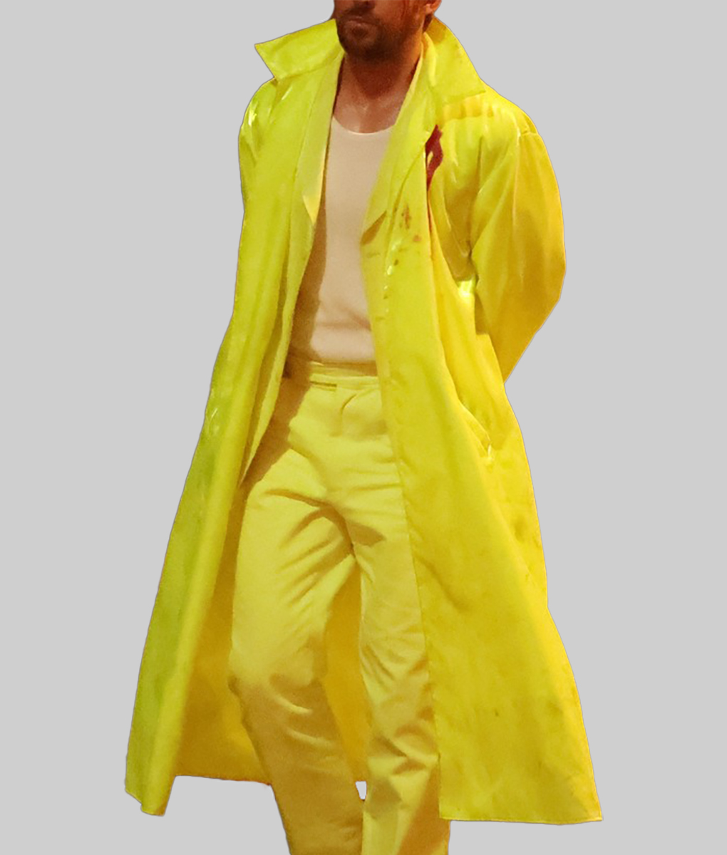 The Fall Guy Ryan Gosling Yellow Coat - The Fall Guy Ryan Gosling Yellow Coat - Front View3