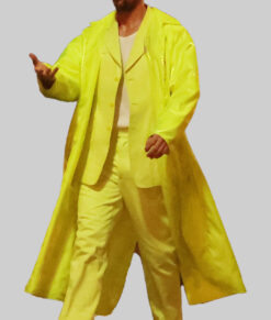 The Fall Guy Ryan Gosling Yellow Coat - The Fall Guy Ryan Gosling Yellow Coat - Front View2