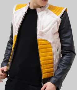 Dragon Ball Z Vegeta Leather Jacket - Dragon Ball Z Vegeta Mens Leather Jacket-1