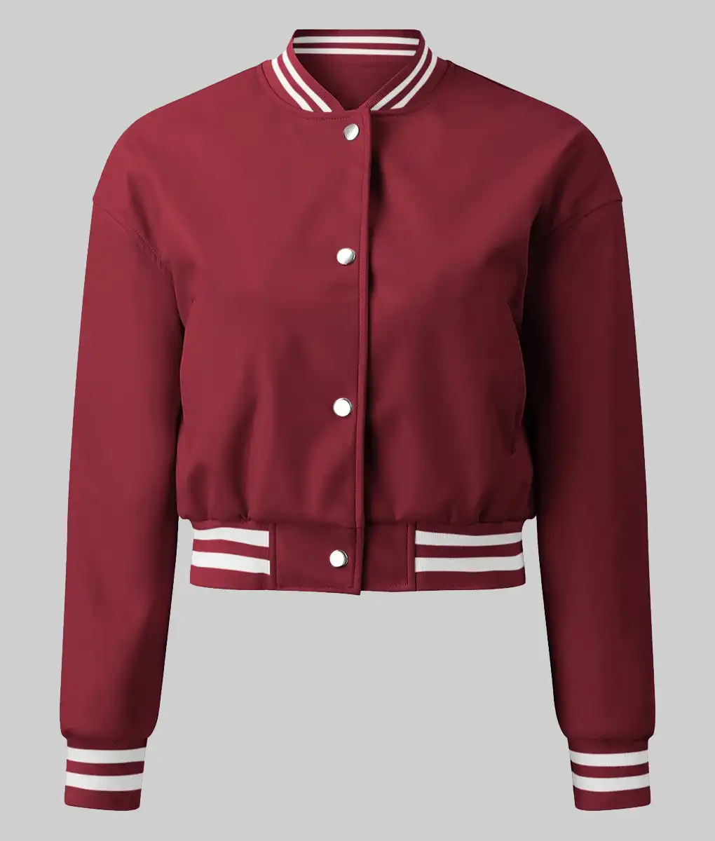 Varsity Jackets Maroon Maroon Burgundy Wool Varsity Letterman