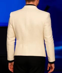 DNC John Legend White Blazer-BackView