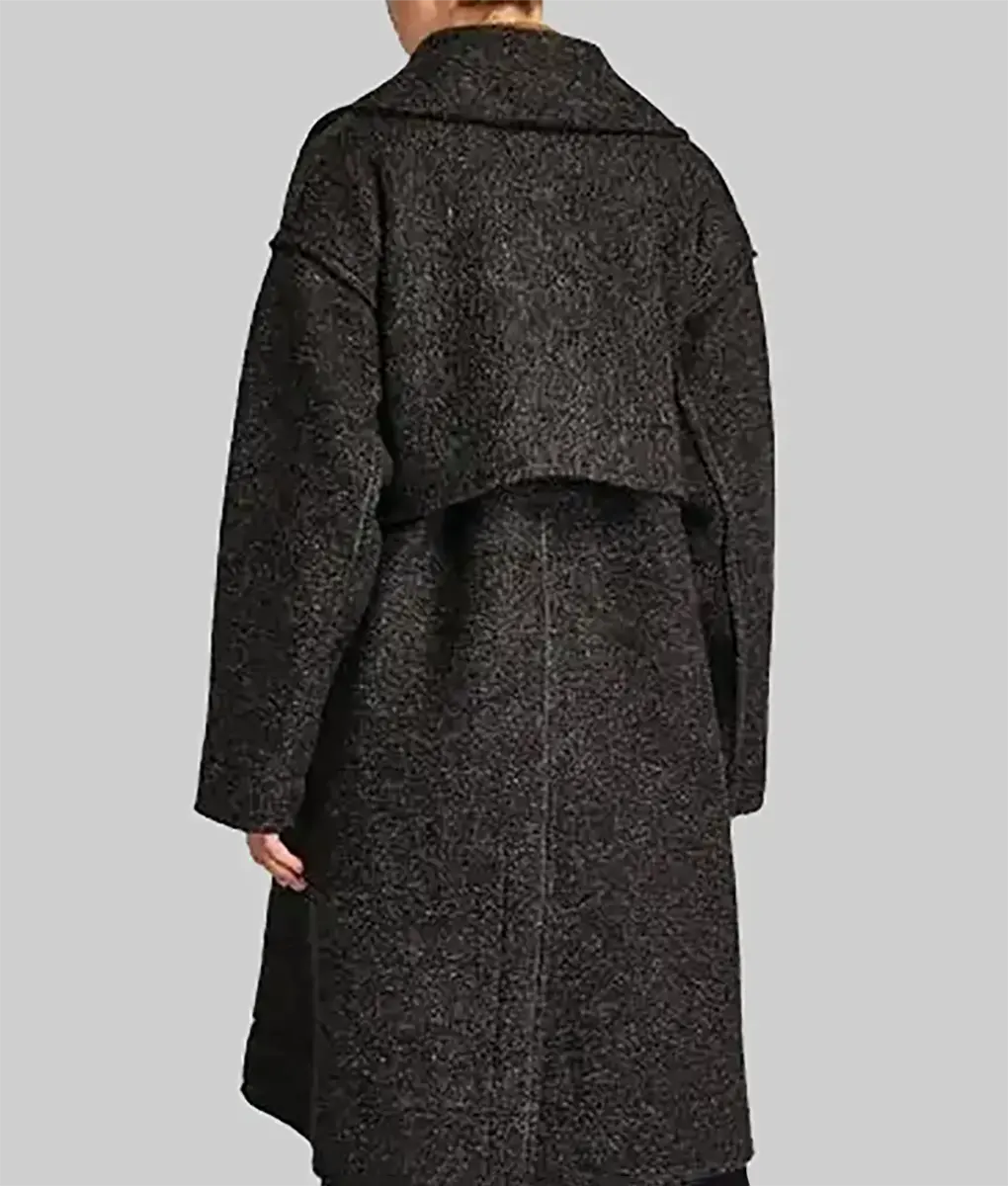 Harry Potter Return to Hogwarts Emma Watson Wool Coat -Back View