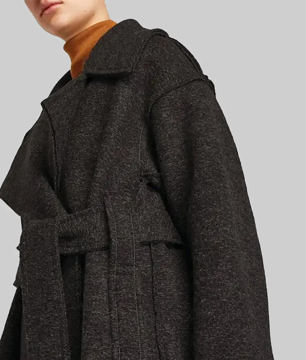 Harry Potter Return to Hogwarts Emma Watson Wool Coat -Side View