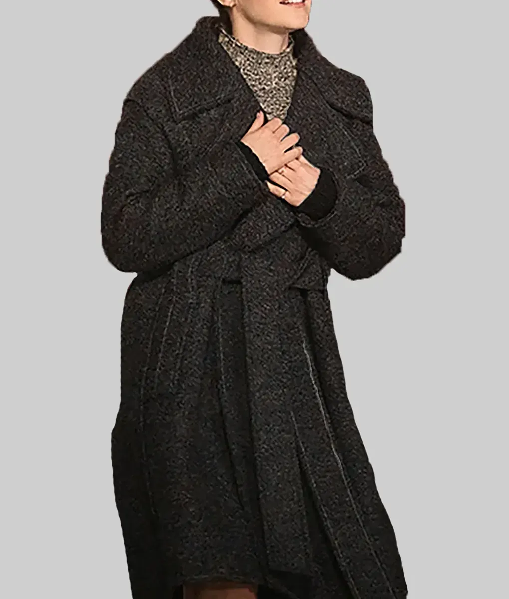 Harry Potter Return to Hogwarts Emma Watson Wool Coat -Side View