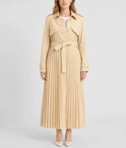 Only Murders in the Building Selena Gomez Trench Coat-Front