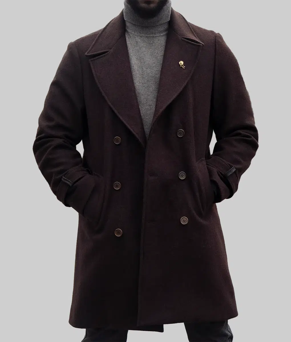 Cross Aldis Hodge Brown Peacoat