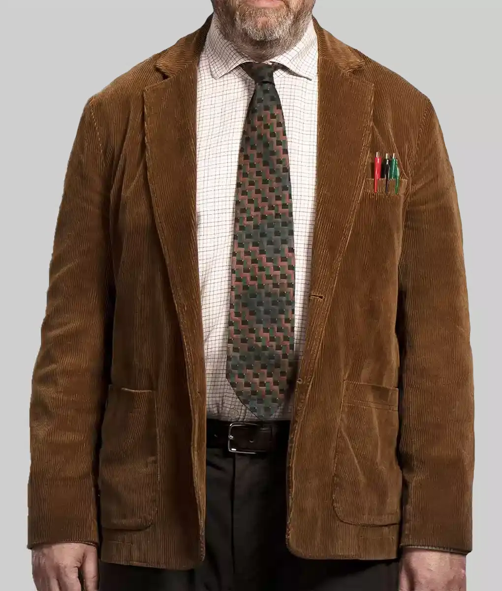 Ludwig David Mitchell Brown Corduroy Blazer | NYC Jackets