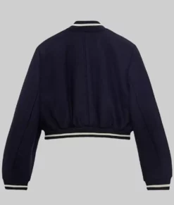 Nobody Wants This Kristen Bell Blue Bomber Jacket-Generic