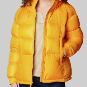 The Legend of Ochi Helena Zengel Yellow Puffer Jacket | NYC Jackets