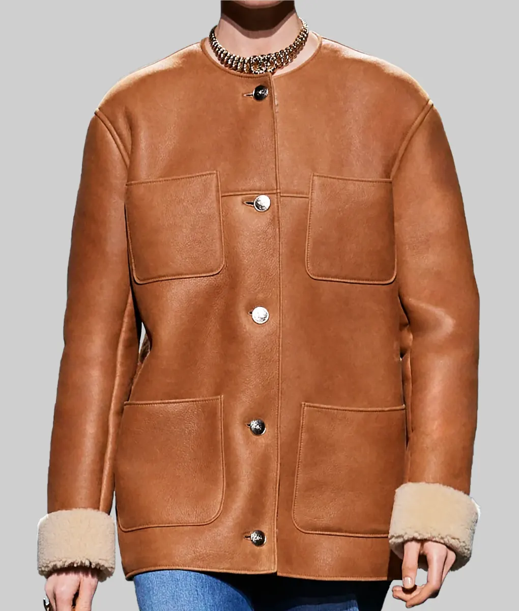 Wizkid Brown Leather Jacket | NYC Jackets